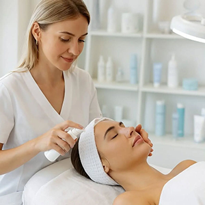 A professional rider on a horse